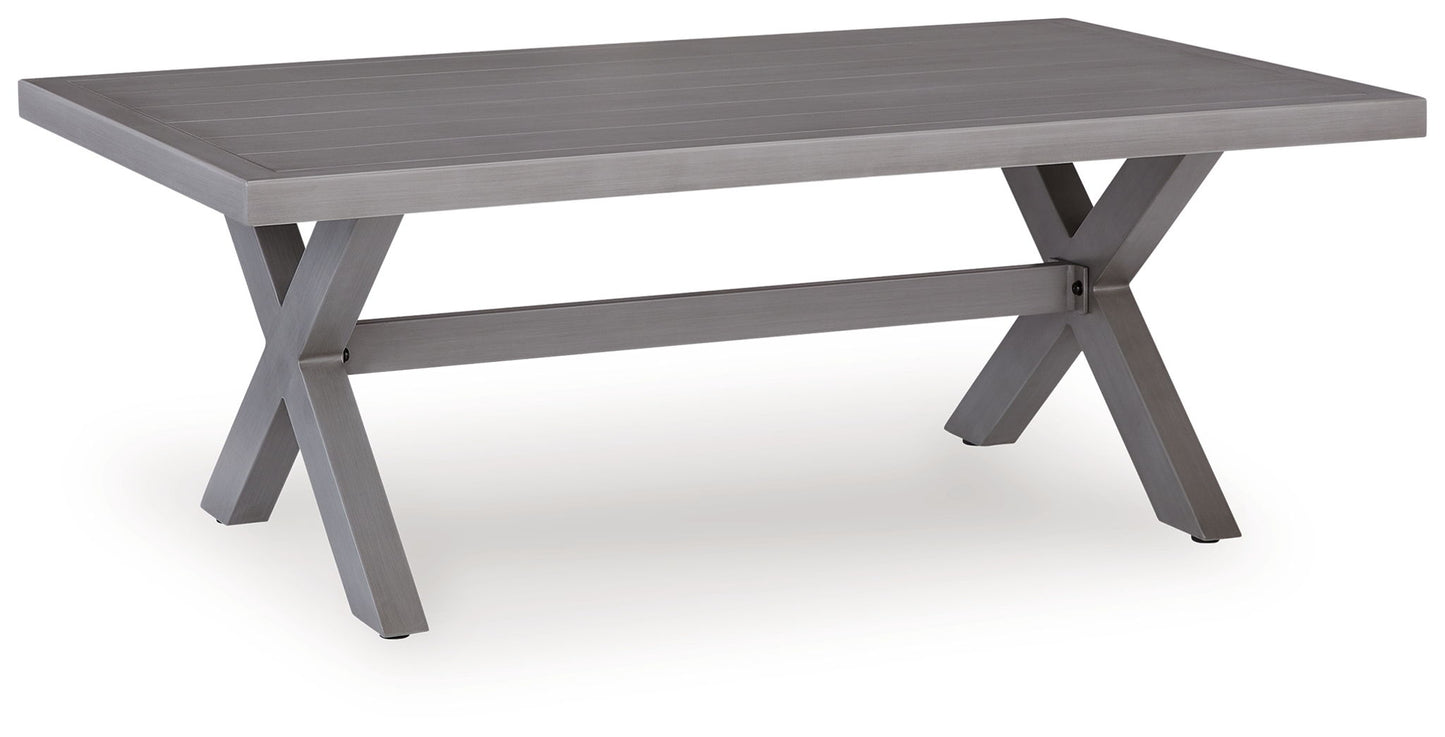Dillon Beach - Rectangular Cocktail Table - Gray