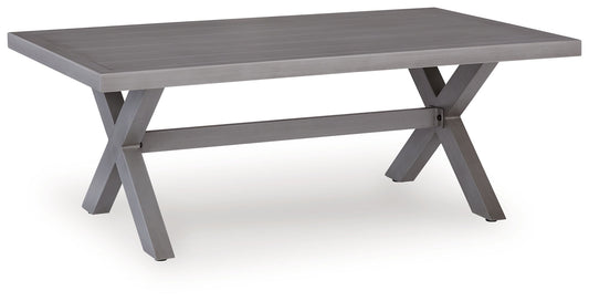 Dillon Beach - Rectangular Cocktail Table - Gray