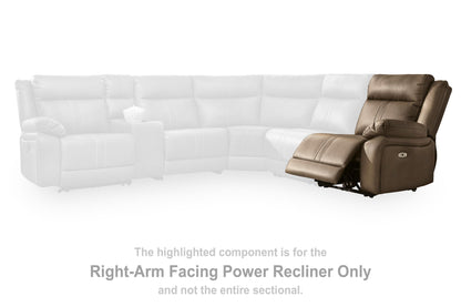 Max-Media - RAF Zero Wall Power Recliner - Biscotti