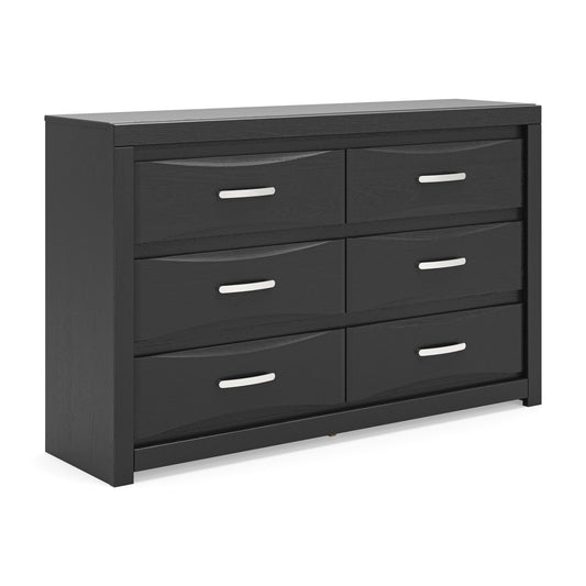 Jeffon - Six Drawer Dresser
