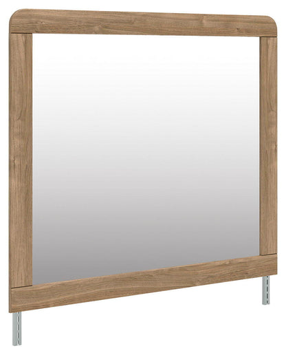 Dovander - Bedroom Mirror - Warm Natural Brown