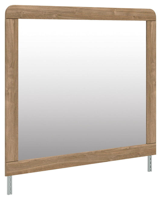 Dovander - Bedroom Mirror - Warm Natural Brown