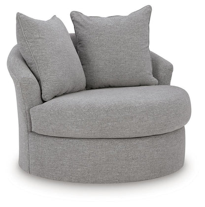 Artisian Loft - Swivel Accent Chair - Pewter