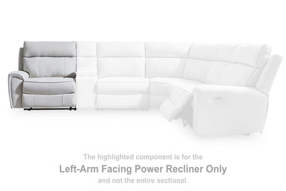 Grafton Pike - LAF Zero Wall Power Recliner - Pearl / Ash