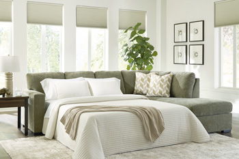 MaKaylen - LAF Full Sofa Sleeper - Moss