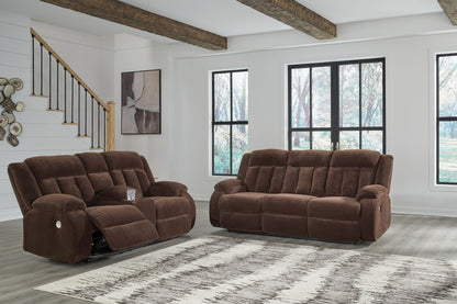 Greely Bend - Power Reclining Sofa Set