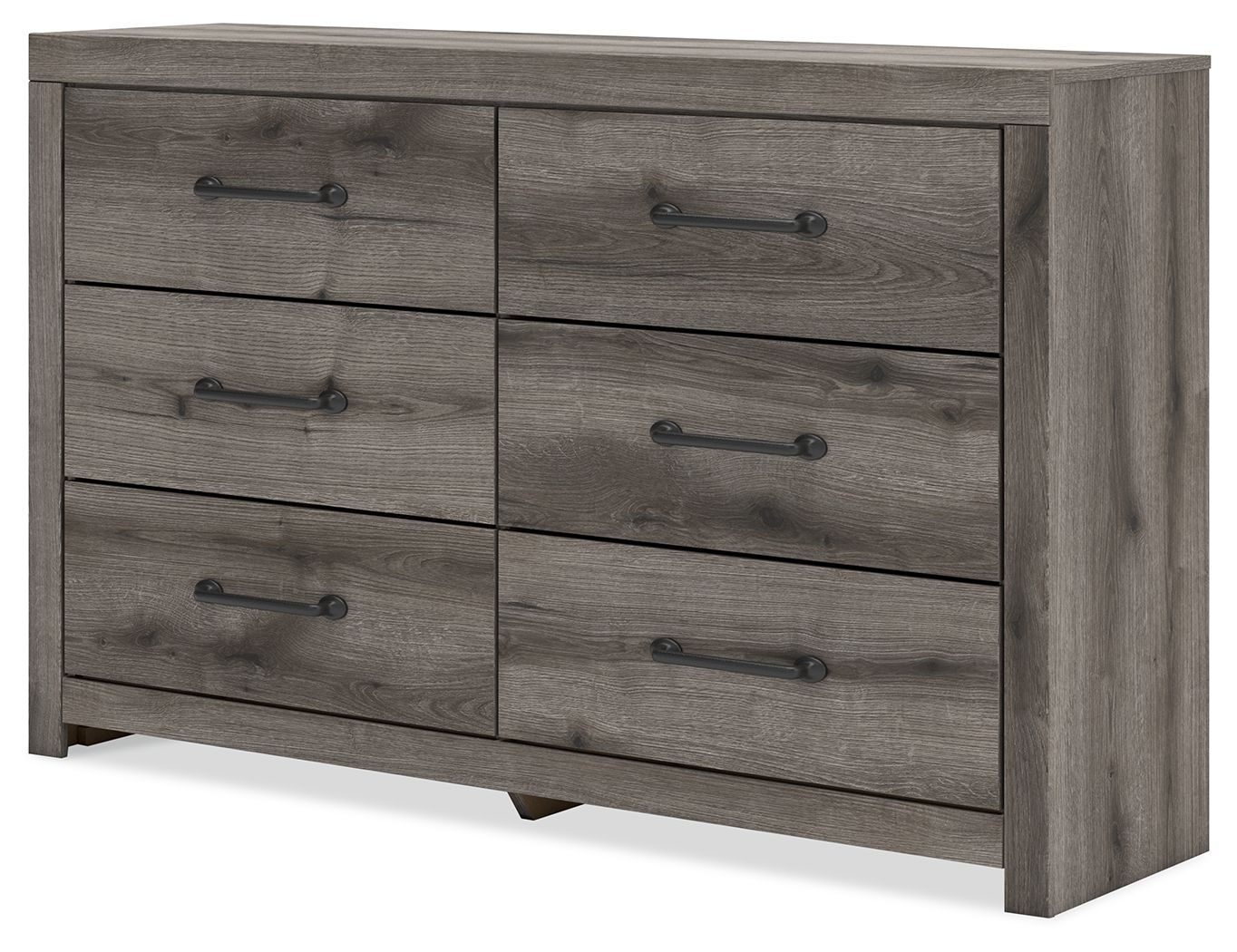 Urbanoore - Six Drawer Dresser - Brown Gray