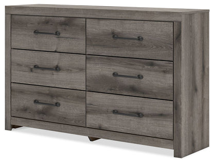 Urbanoore - Six Drawer Dresser - Brown Gray
