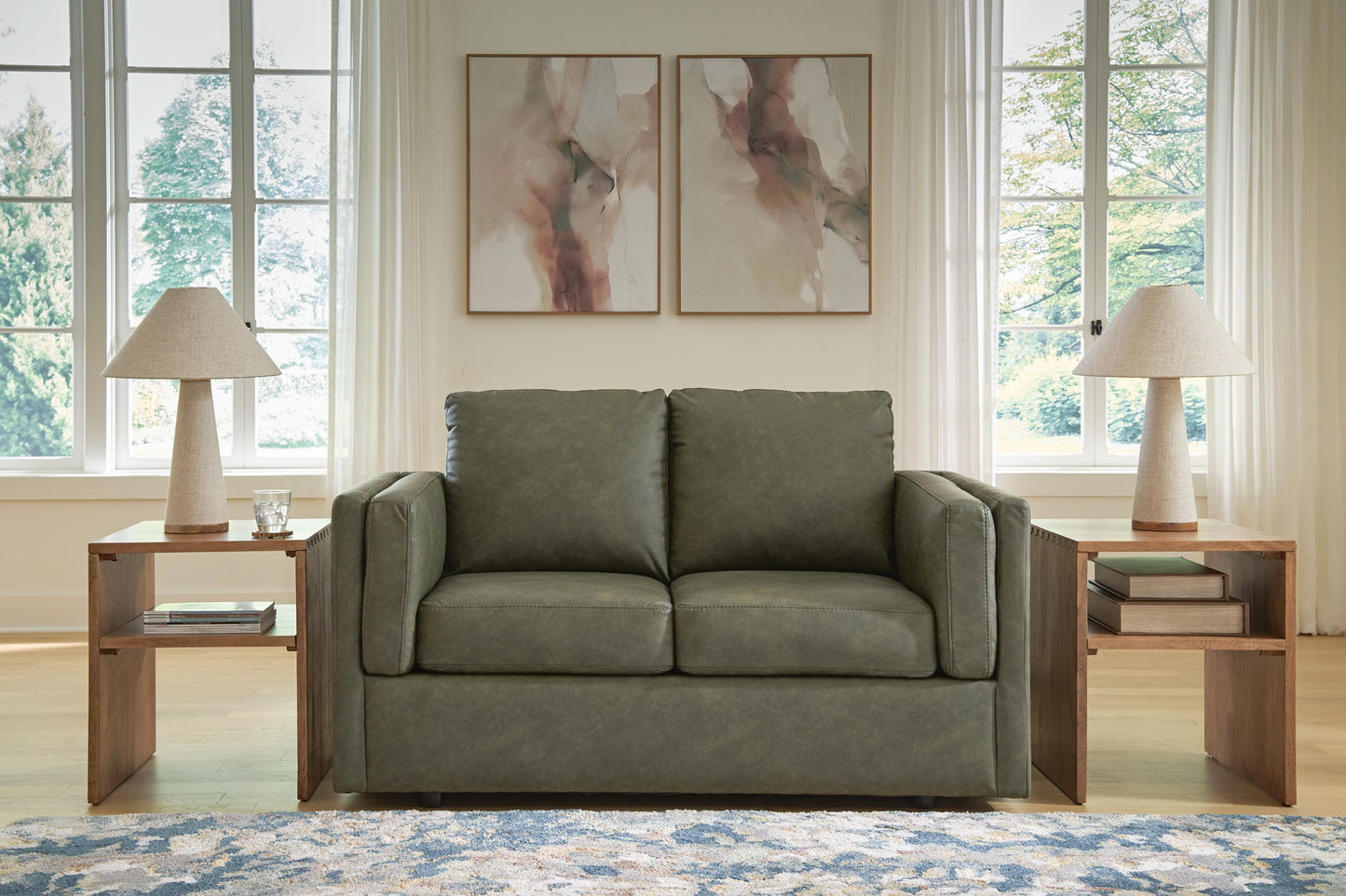 Hutle - Loveseat - Grove