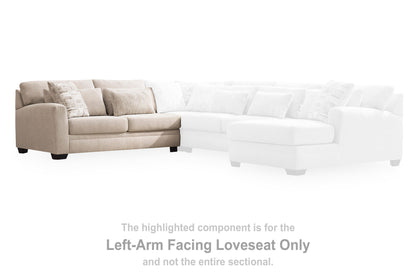 Mandi Point - LAF Loveseat - Marble