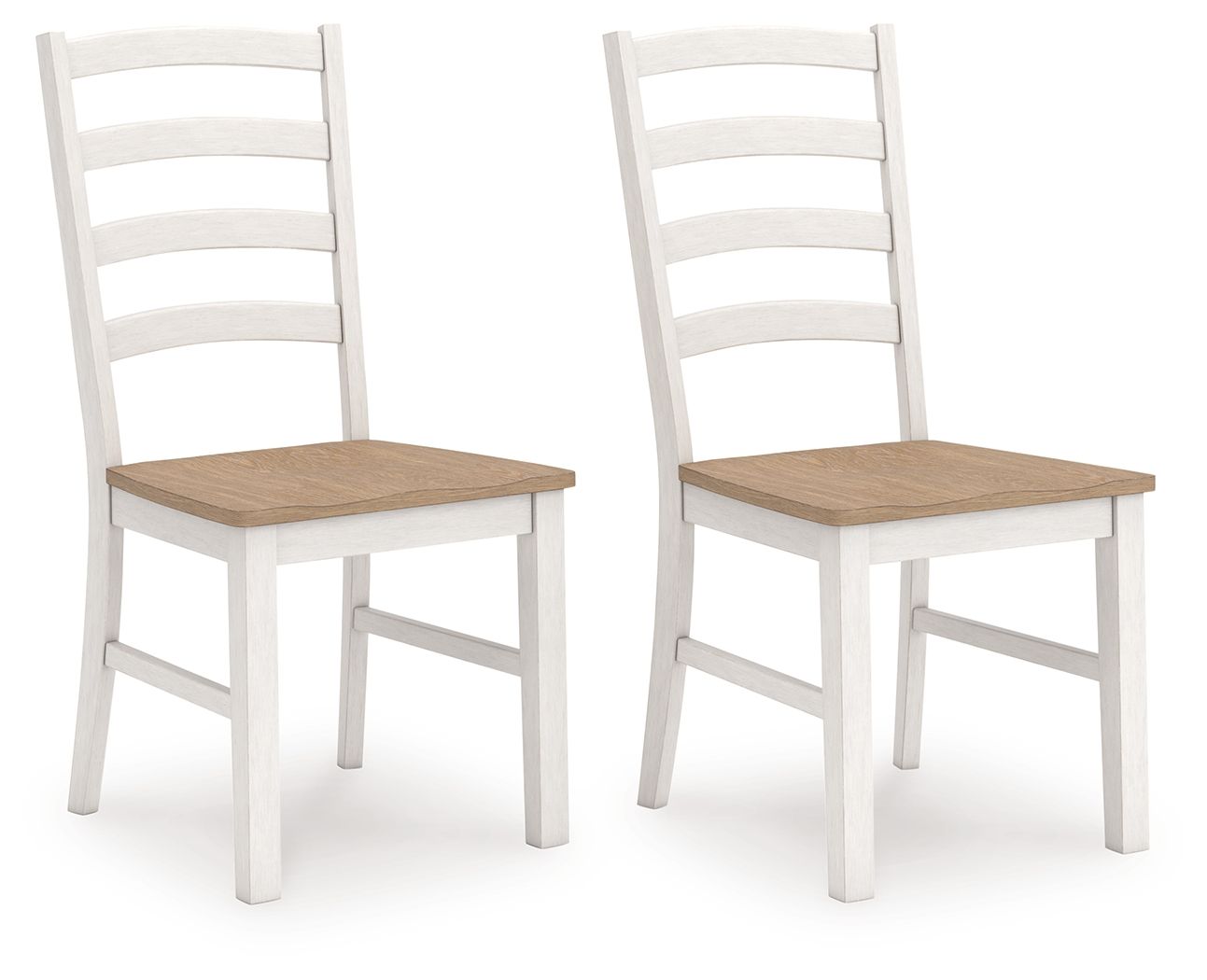 Westlinport - Dining Room Side Chair (Set of 2) - Antique White / Natural