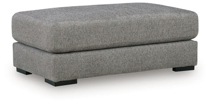 Ellington Pike - Oversized Accent Ottoman - Smolder