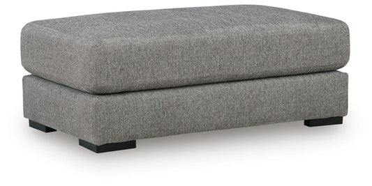 Ellington Pike - Oversized Accent Ottoman - Smolder