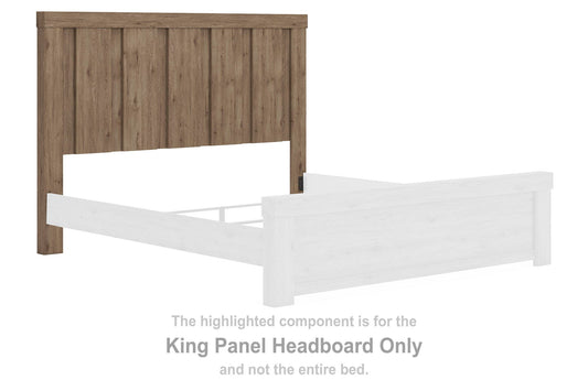 Garistyn - King Panel Headboard - Light Brown