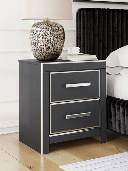 Birmonton - Two Drawer Night Stand