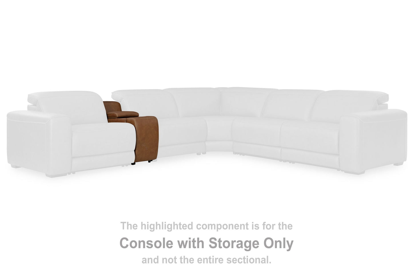 Rally-Up - Console With Storage - Caramel