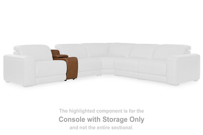 Rally-Up - Console With Storage - Caramel
