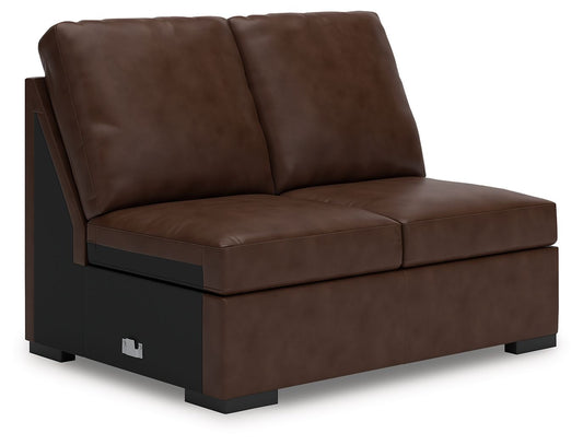 Modern Day - Armless Loveseat - Coffee