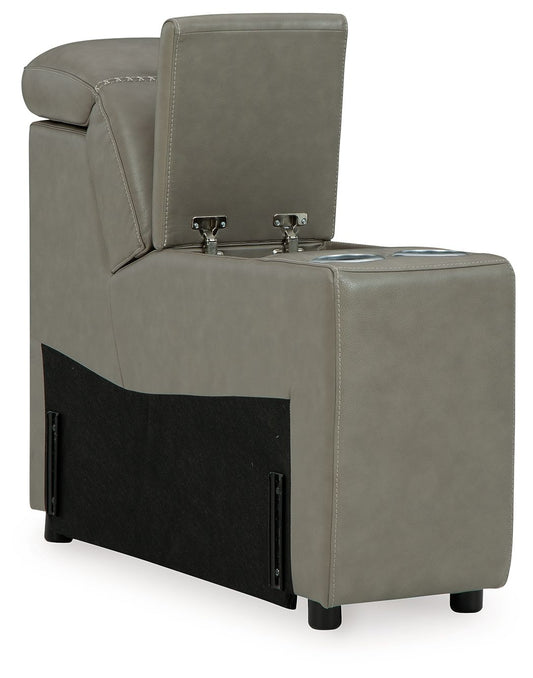 Correze - Console with Storage - Gray