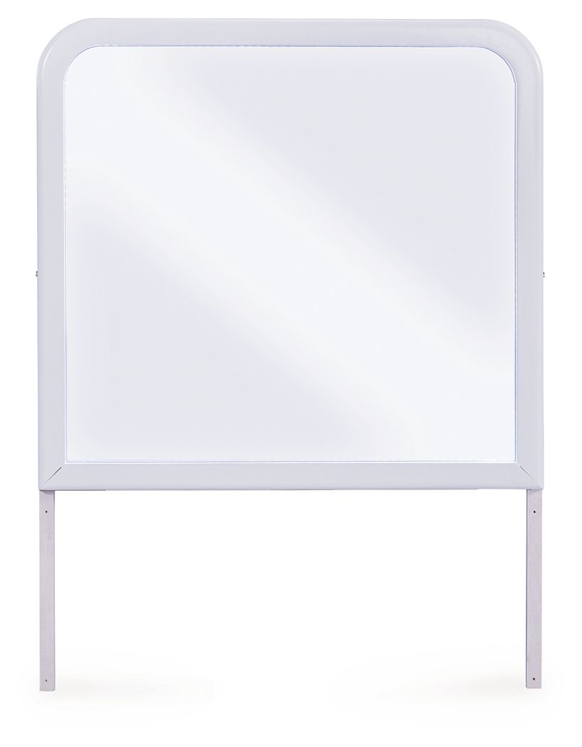 Frostlyn - Bedroom Mirror - White
