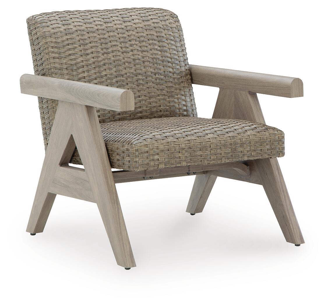 Carisbo - Rocking Lounge Chair - Beige