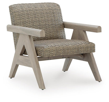 Carisbo - Rocking Lounge Chair - Beige