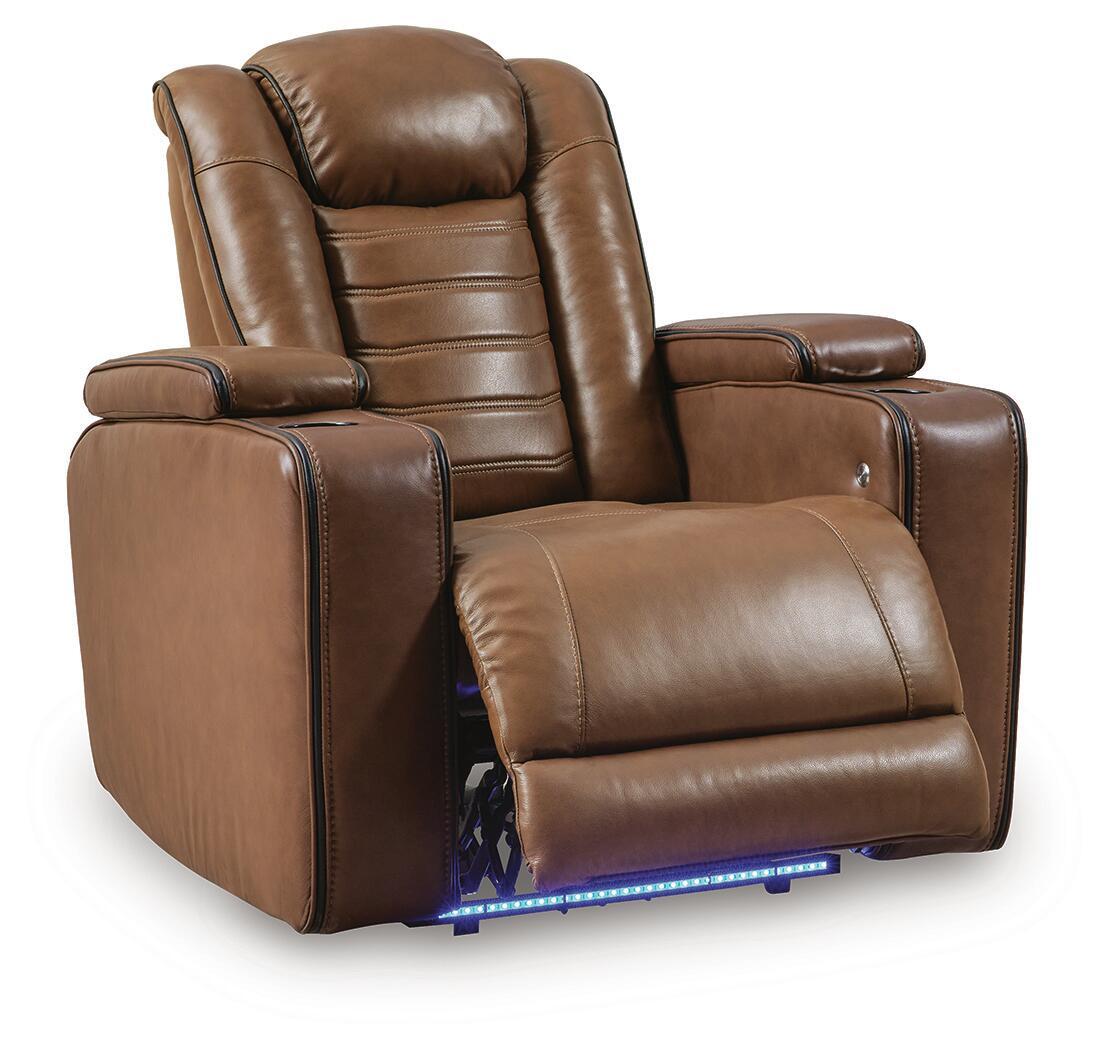 Metro Oasis - Power Recliner With Adjustable Headrest - Amber