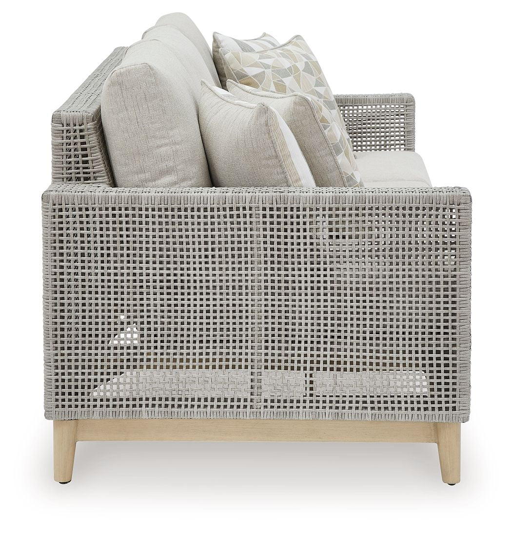 Seton Creek - 4 Pc. - Lounge Set - Gray