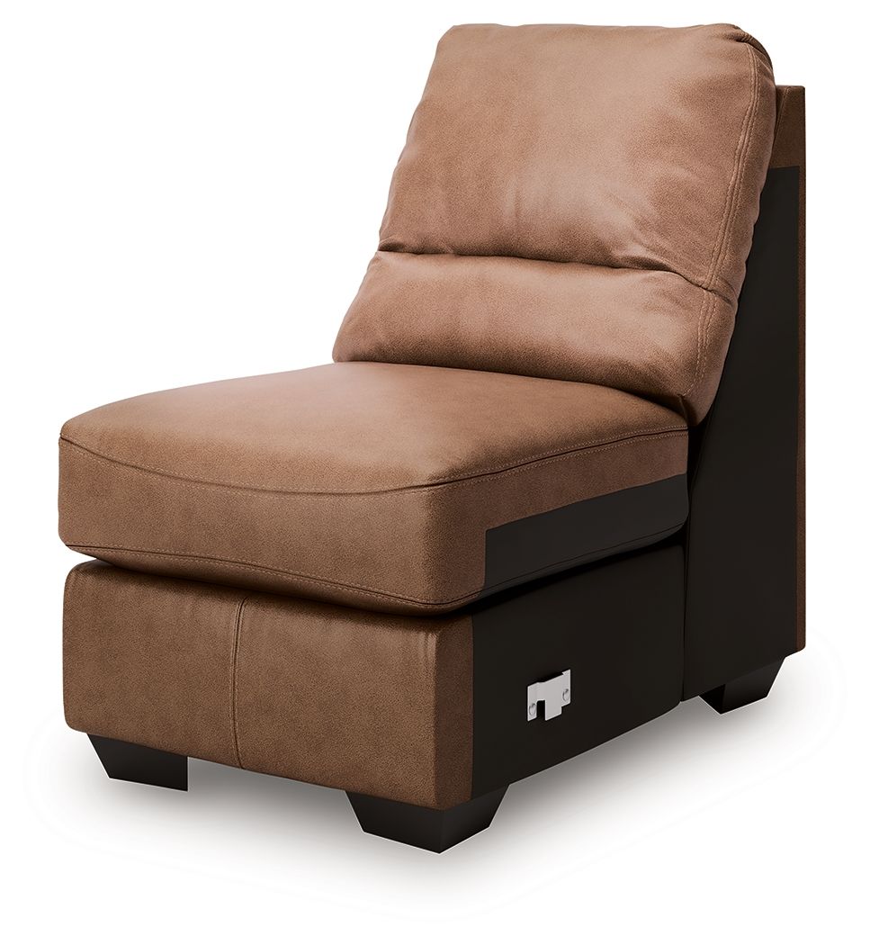 Whitlock - Armless Chair - Caramel