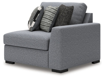 Bealton - RAF Corner Chair - Salt And Pepper