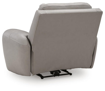 Trendsetter - Power Recliner With Audio Seating - Ash