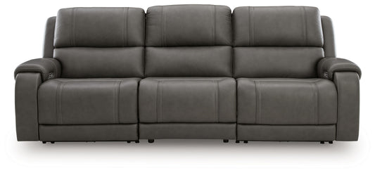 5Z-Harrenhurst - 3 Piece Power Reclining Sectional