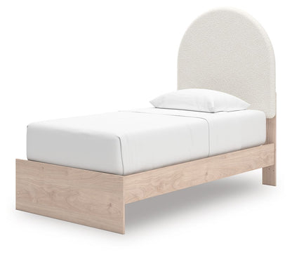 Shapella - Upholstered Panel Storage Bed