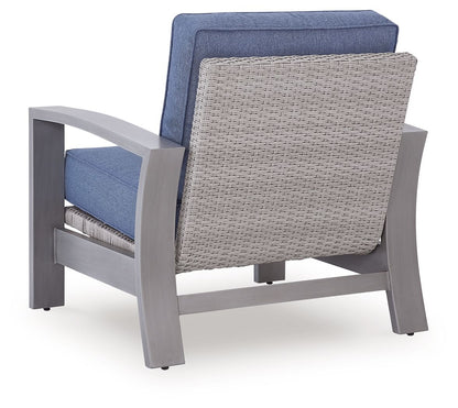 Dillon Beach - Spring Lounge Chair - Blue / Gray