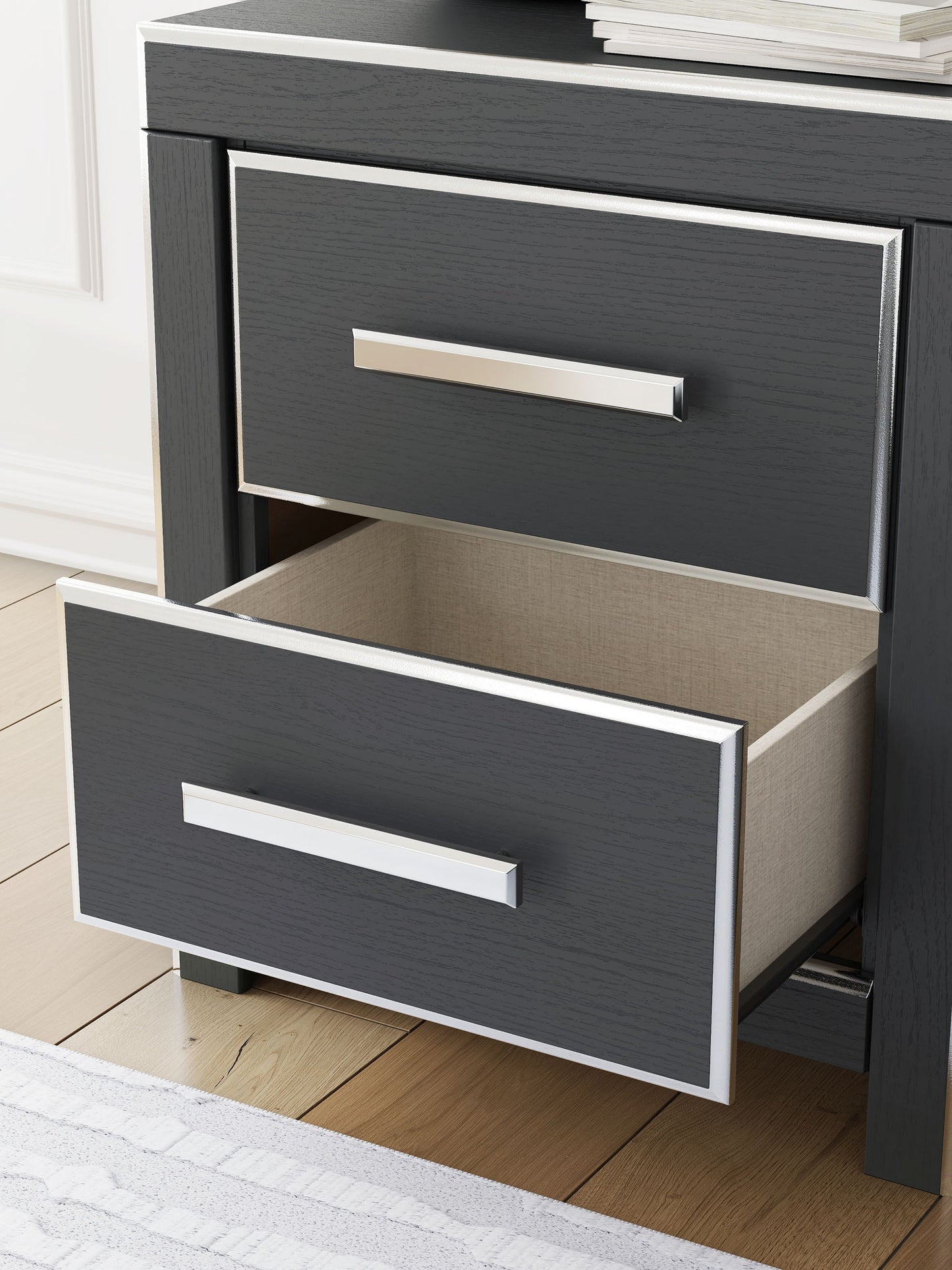 Birmonton - Two Drawer Night Stand