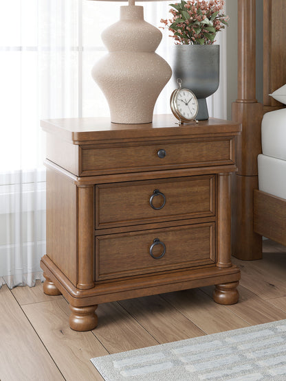 Chadworth - Three Drawer Night Stand