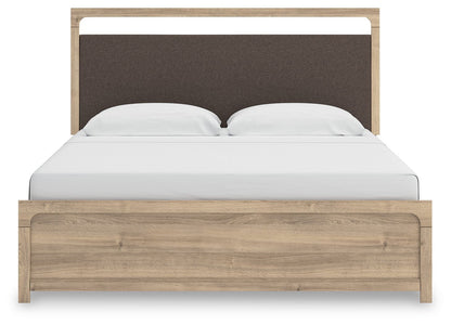 Hollymount - Upholstered Panel Bed