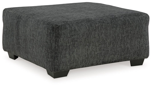 Biddeford - Oversized Accent Ottoman - Shadow