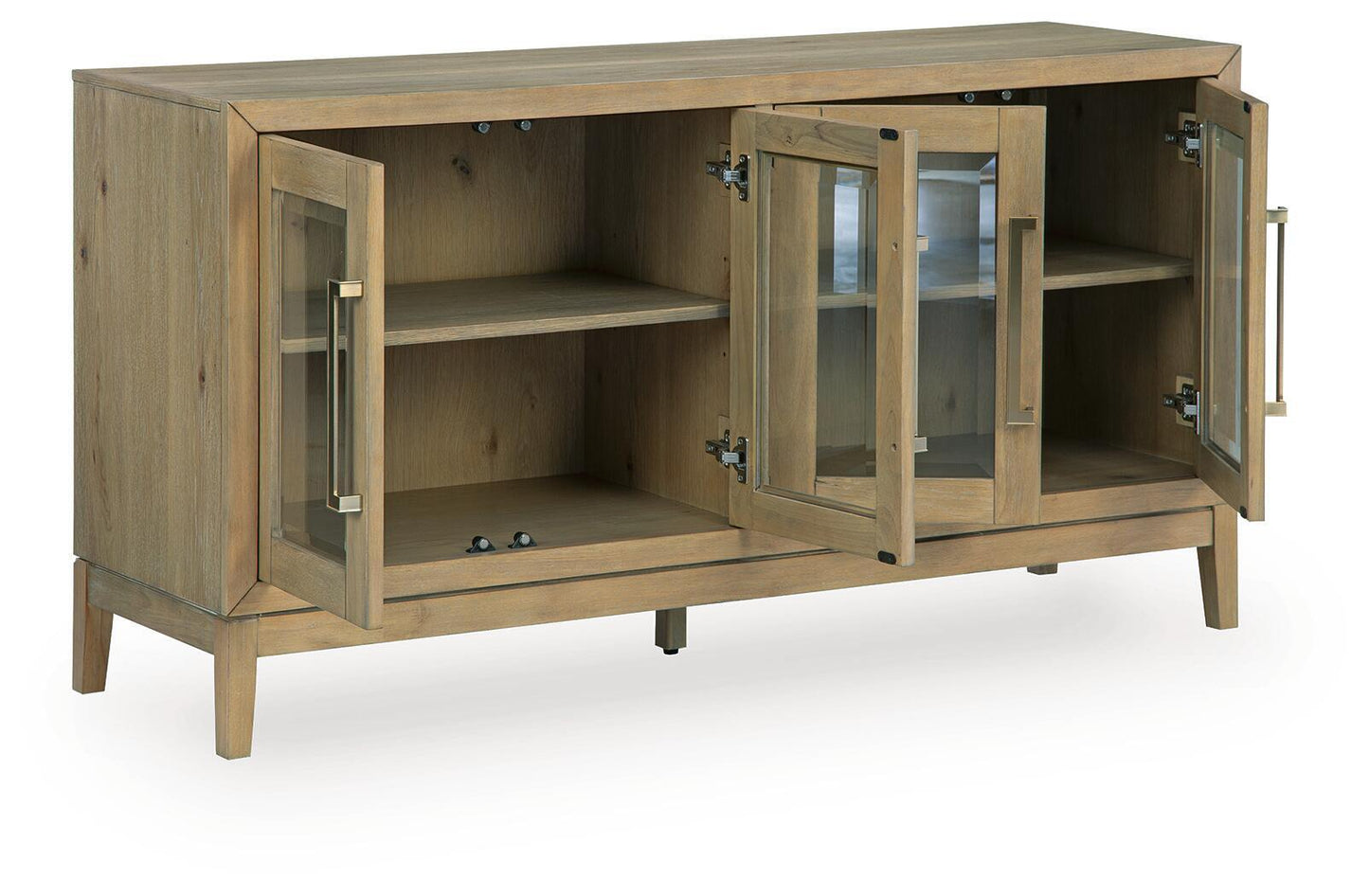 Crendlin - Dining Room Server - Light Brown