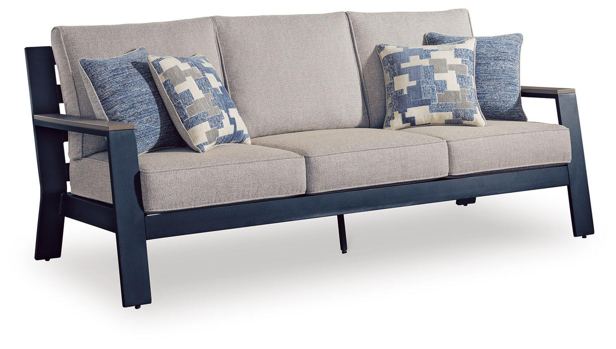 Mabry Shores - Sofa With Cushion - Blue