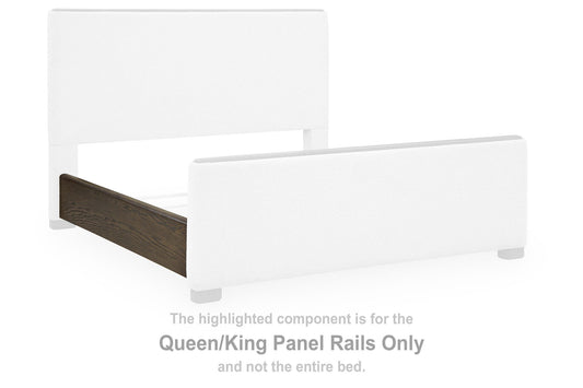 Darimore - Queen/King Panel Rails - Burnished Brown