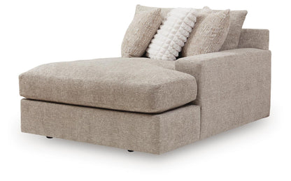 Reston Cove - RAF Corner Chaise - Burlap
