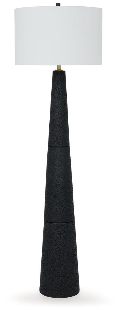 Hallburg - Poly Floor Lamp - Black