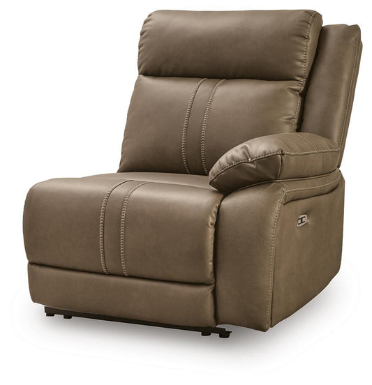 Max-Media - RAF Zero Wall Power Recliner - Biscotti