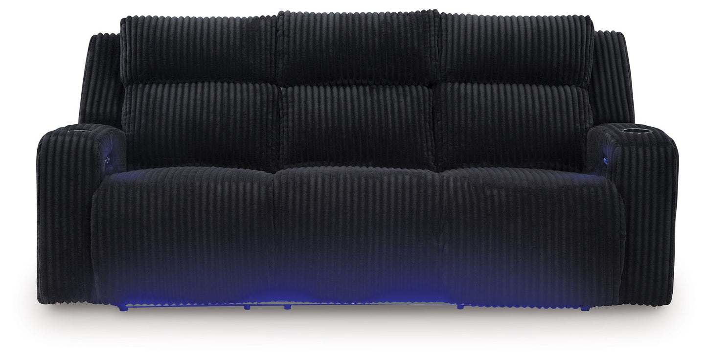 TwinBrooke - Reclining Sofa with Adj Headrest