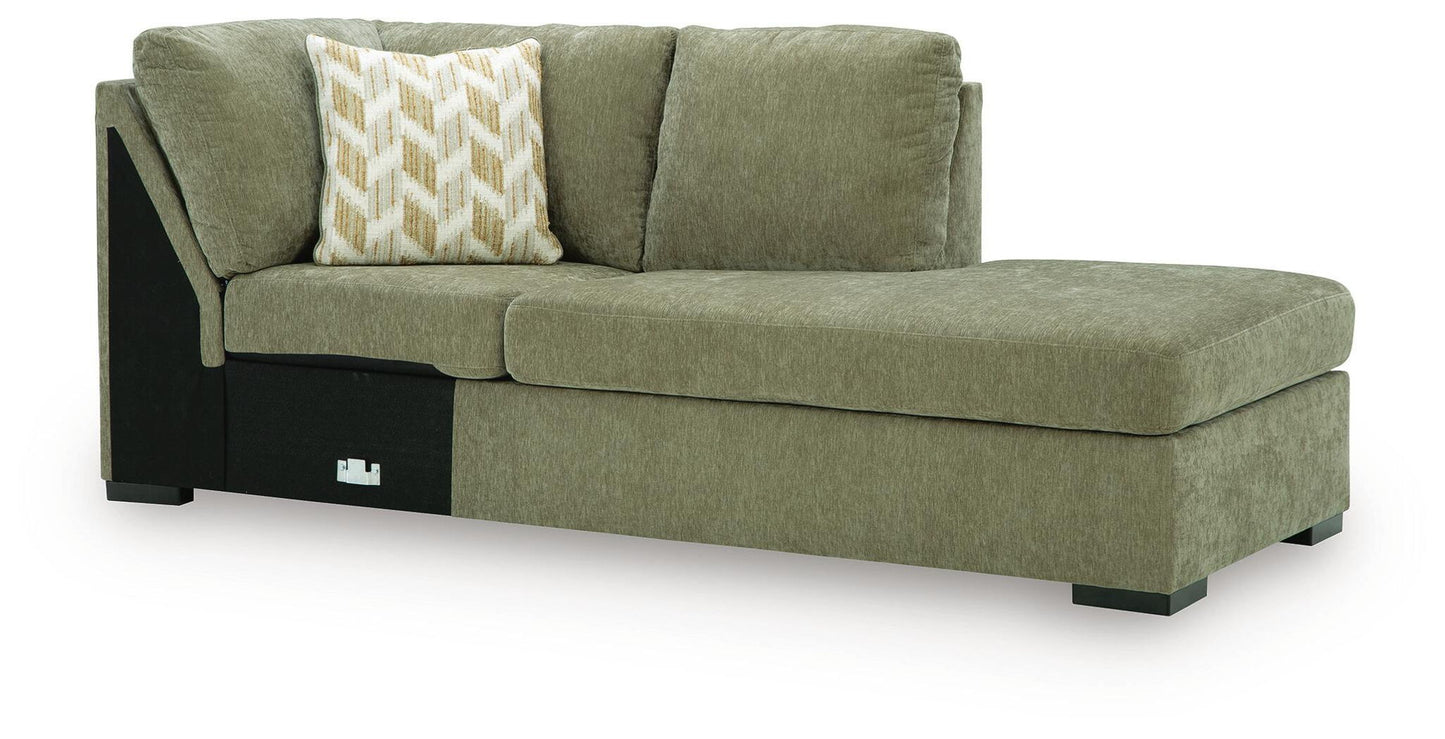 MaKaylen - RAF Corner Chaise - Moss