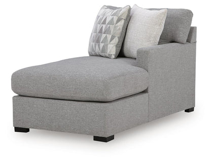 Artisian Loft - RAF Corner Chaise - Pewter