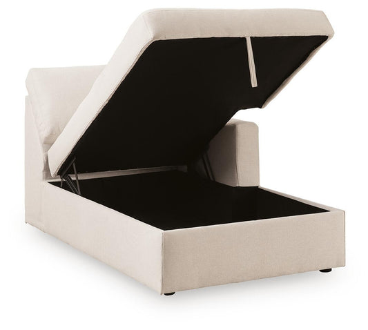 Modmax - RAF Corner Chaise With Storage - Oyster