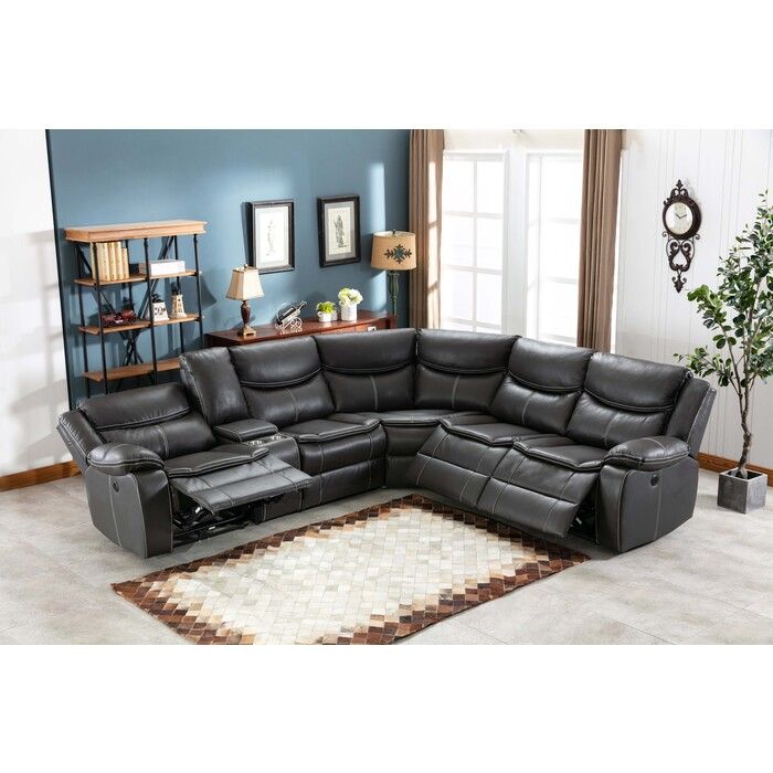 8002 Power Reclining Sectional