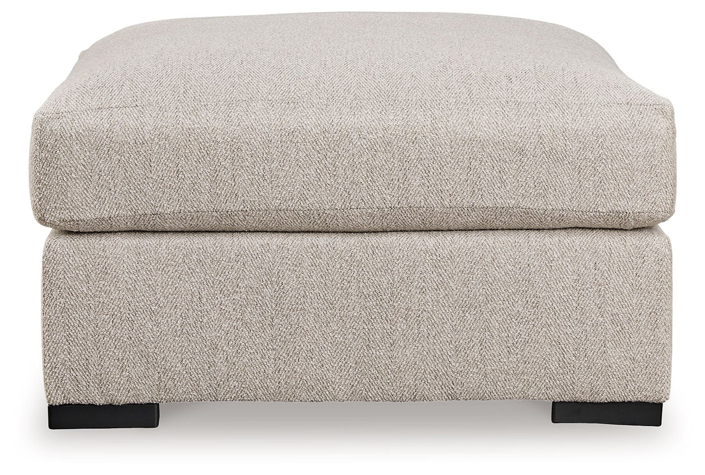Ballyton - Oversized Accent Ottoman - Sand